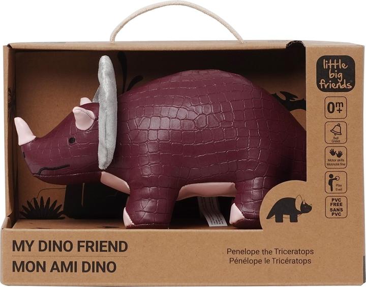 Produktbild Little Big Friends Dino Friends Penelope the Triceratops (25 cm)