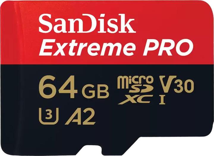 Image du produit SanDisk Extreme PRO MicroSDXC UHS-I Classe 10 (microSDXC, U3, UHS-I)