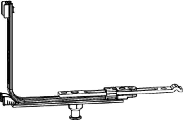 Produktbild Maco MM Eckumlenkung für Bodenschwelle 18L, FFB 260-1800 mm, silber (209881)