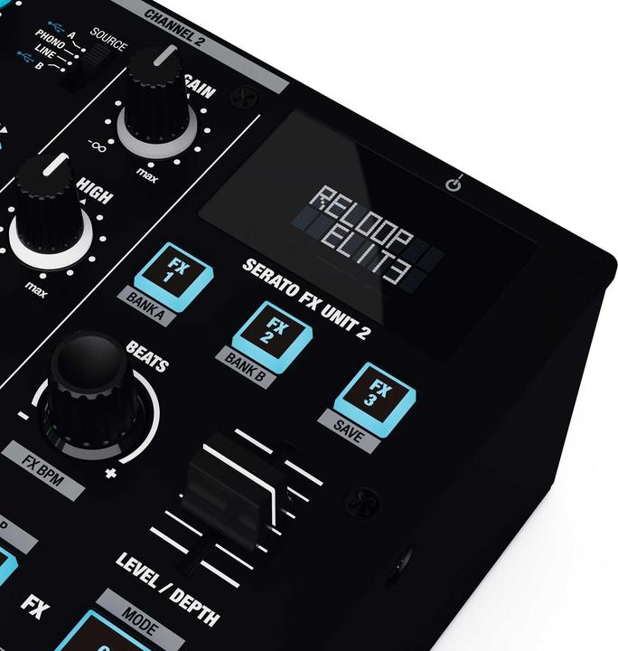 Actual product image reloop elite (Studio- and Livemixer, Clubmixer, DJ controller)