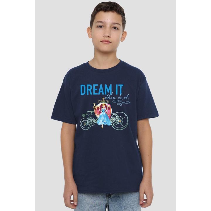 Actual product image Cinderella Childrens/Kids Dream It, Then Do It Pumpkin Coach T-Shirt (152, 158)