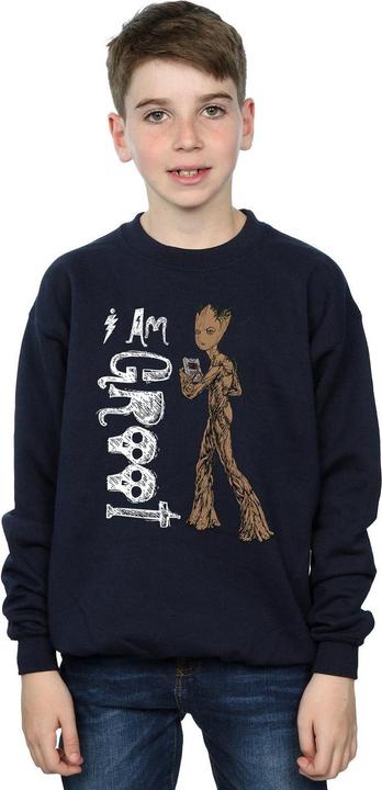 Image du produit - Sweat AVENGERS INFINITY WAR AM TEENAGE GROOT - Garçon (152, 158)