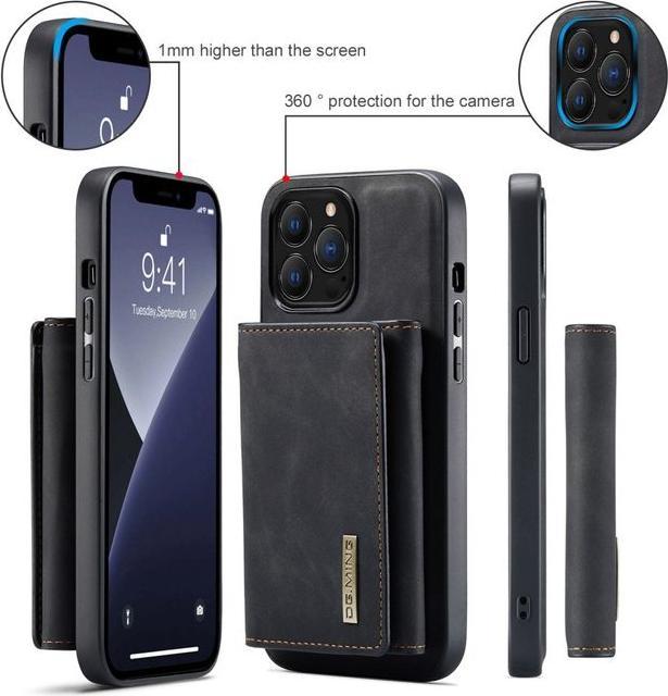 Actual product image Dg.Ming M1 Series Hardcase with detachable wallet (Apple iPhone 14 Pro Max)