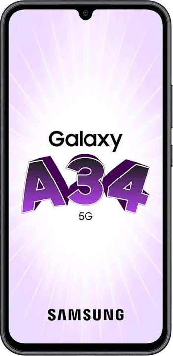 Produktbild Samsung Galaxy A34 Enterprise Edition (128 GB, Awesome Graphite, 6.60", Dual SIM, 48 Mpx, 5G)