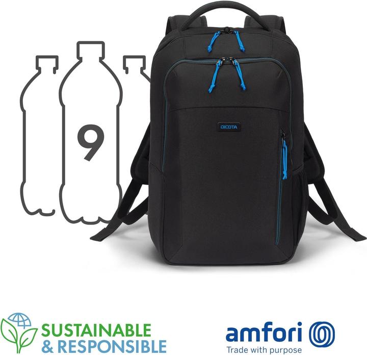 Produktbild Dicota Backpack SPIN II 13-16 Black (18 l)