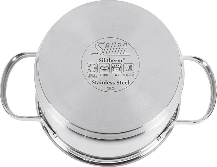 Immagine prodotto Silit Toscana (20 cm, Set di pentole e padelle da cucina, Acciaio inossidabile)