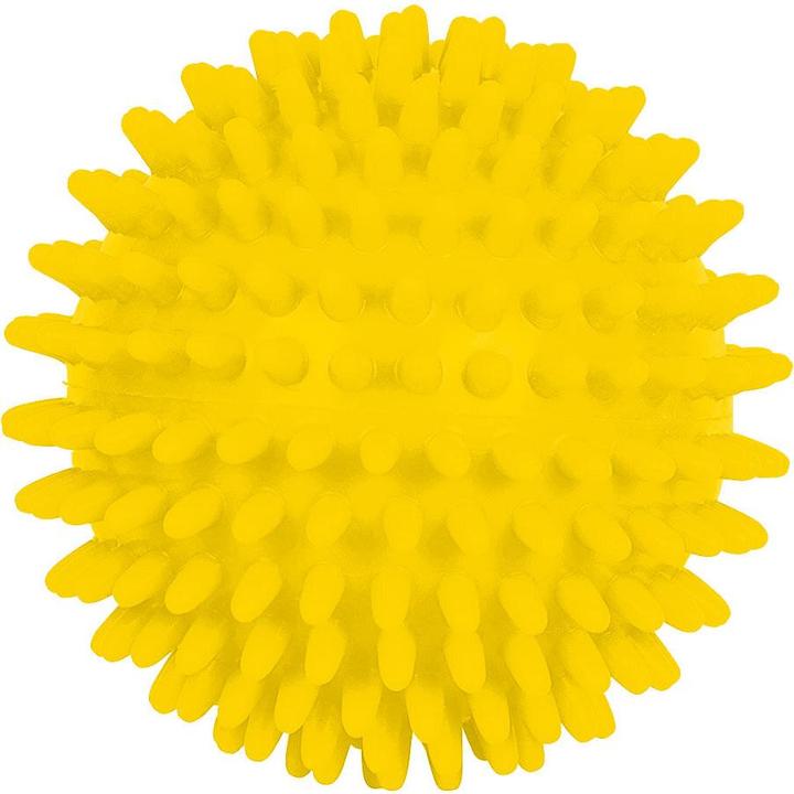 Actual product image Togu Nub ball with needle valve - massage ball hedgehog ball, 8 cm, yellow