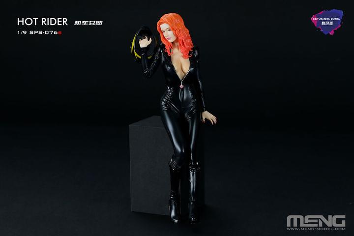 Actual product image Meng-Model Hot Rider (Resin) (Pre-coloured Edition, Assembled Figure)