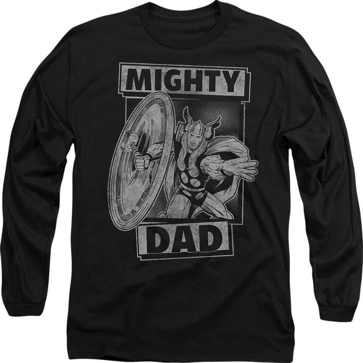Thor Mighty Dad TShirt Vatertag (L)