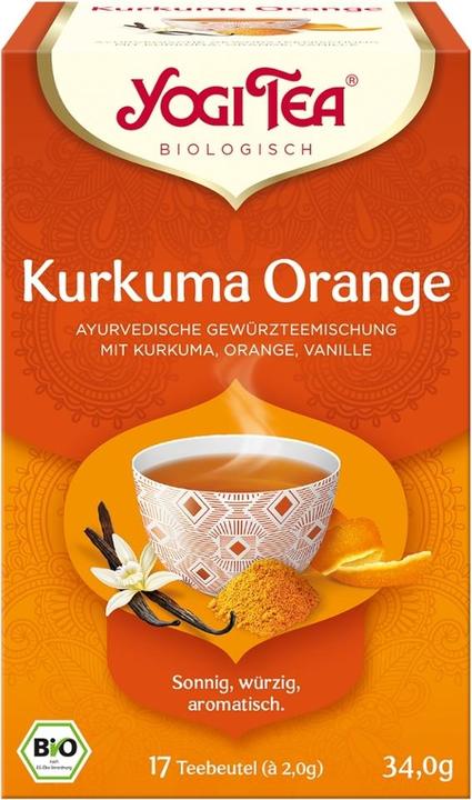 Produktbild Yogi Tea Yogi Tee Kurkuma Orange, Tee-Aufgu.3003 (34 g)