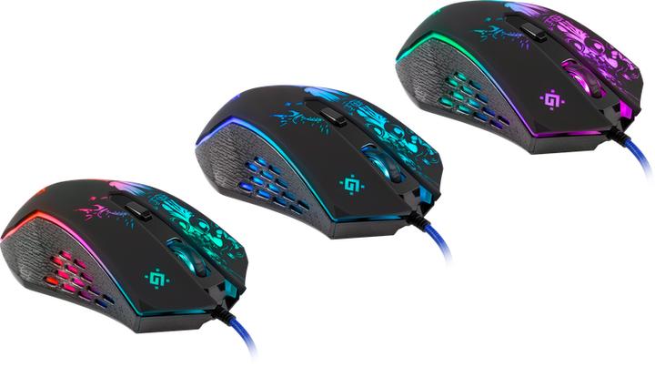Image du produit Defender Gaming, filaire, souris optique GM-933 SIN'SISTER 7200dpi 6P rétro-éclairée (Filaire)