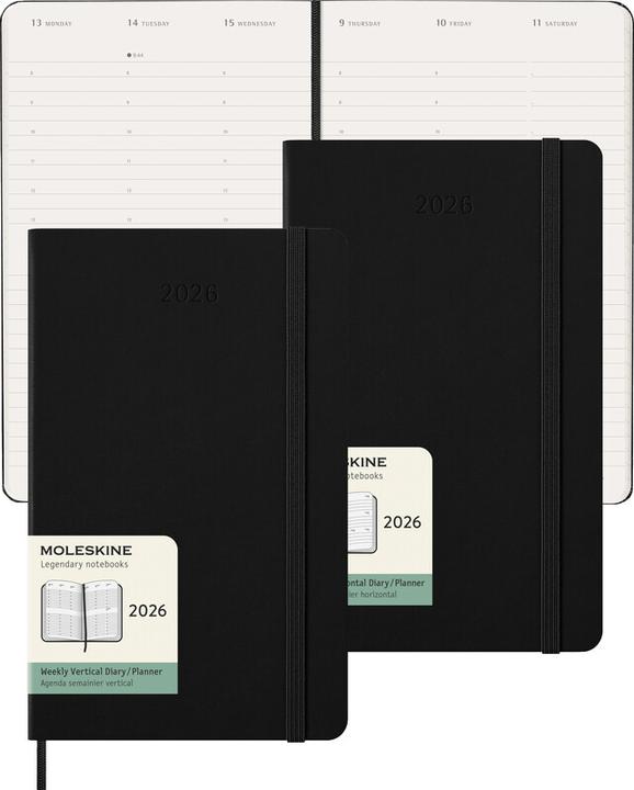 Immagine prodotto Moleskine Agenda commerciale con copertina rigida settimanale (A5, Inglese)