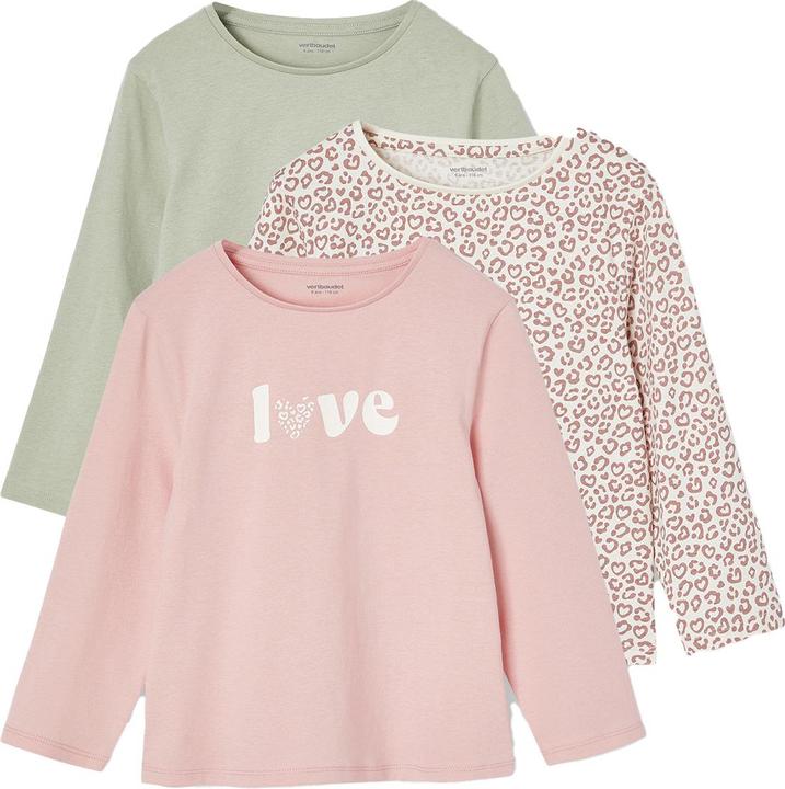 pack sage green+pink+leo