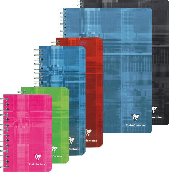 Image du produit Clairefontaine Carnet à spirales (Spécial, Quadrillé, Couverture souple)