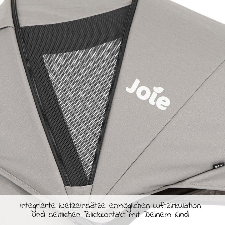 Image du produit Joie Litetrax Pro Air avec habillage pluie Pebble