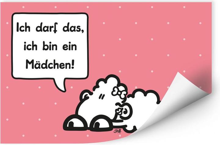Image du produit Sheepworld Héros des mots fille (70 x 100 cm)