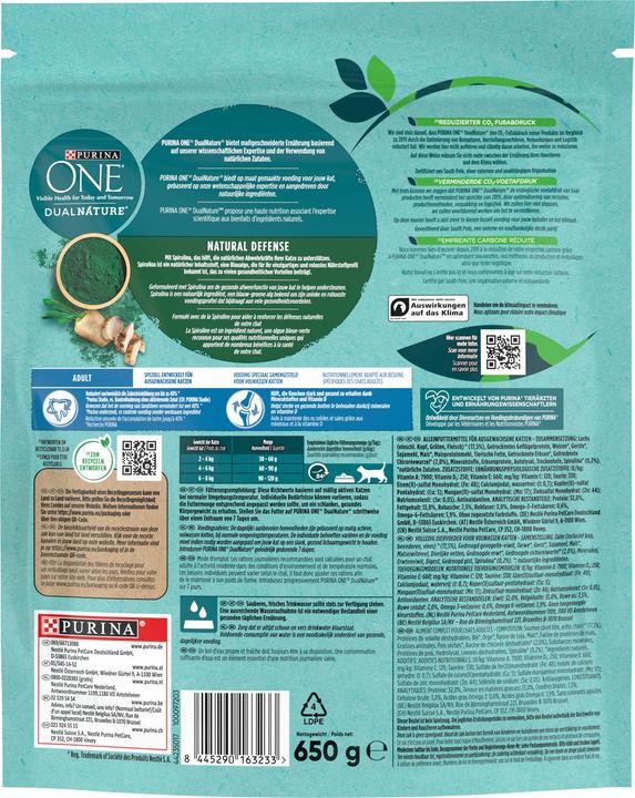 Produktbild Purina ONE 8445290163233 (Adult, 1 Stk., 650 g)