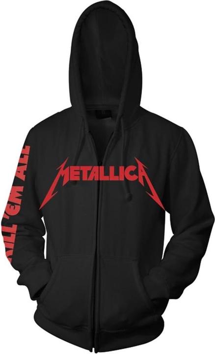 Produktbild Metallica Kill Em All Hoodie mit durchgehendem Reissverschluss (XL)