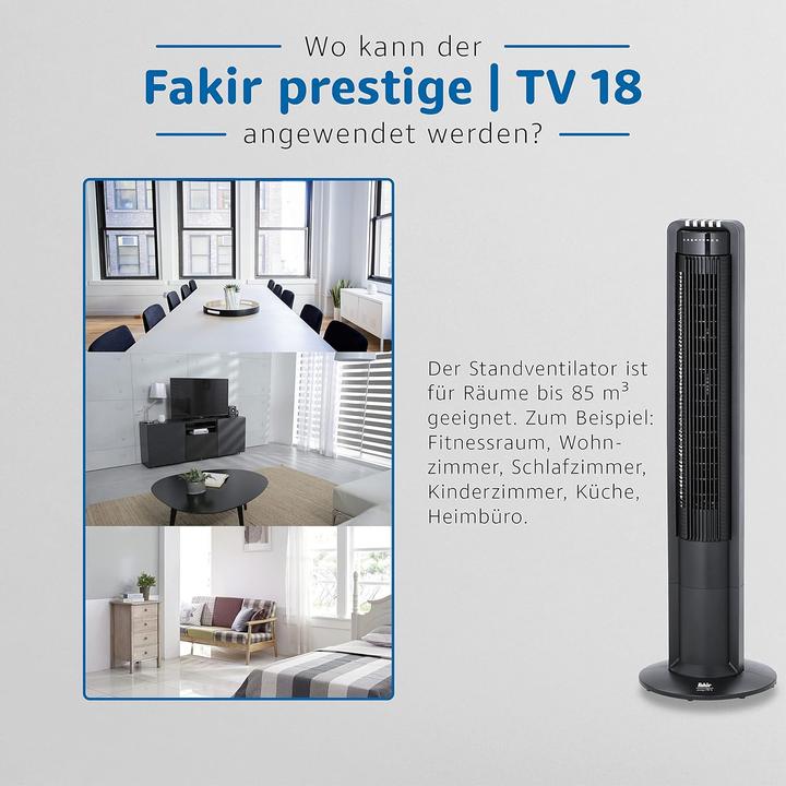 Immagine prodotto Fakir Ventilatore a torre (25 dB)