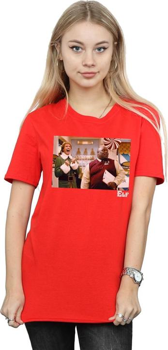 Immagine prodotto Elf Christmas Store Cheer Maglietta Ampia Donna (XXL)