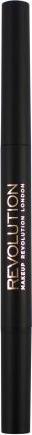 Actual product image Makeup Revolution Duo Brow Definer (Brown)