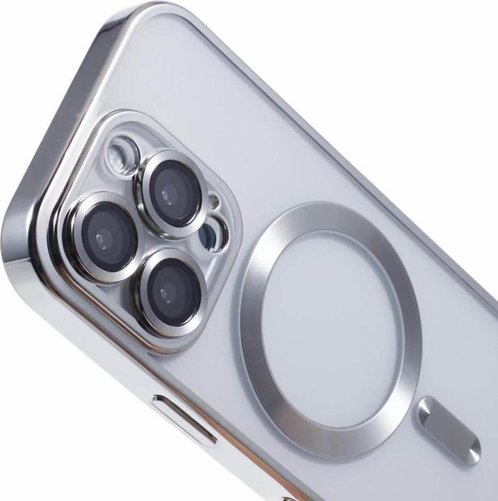 Actual product image Cover-Discount iPhone 16 Pro - Handyhülle mit metallischem Design & Kameraschutz (Apple iPhone 16 Pro)