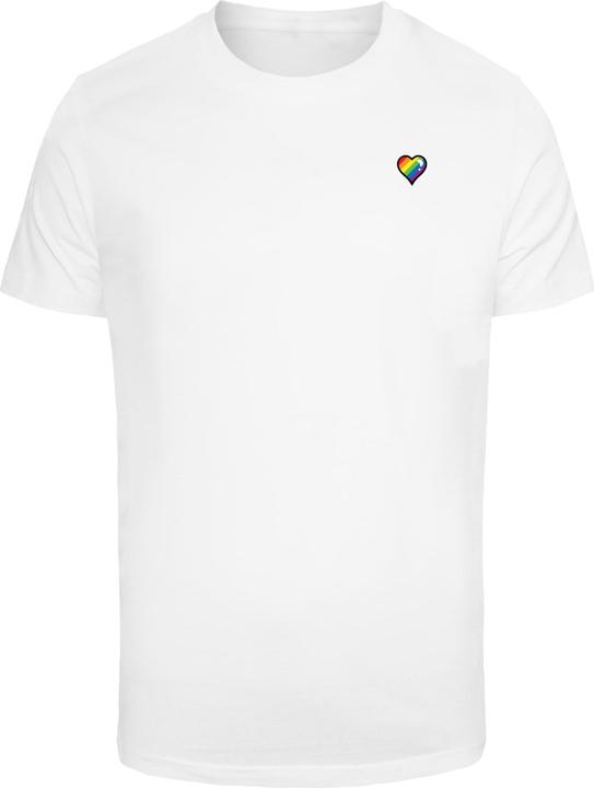 Image du produit Mister Tee MisterTee Glossy Heart Pride Tee - 166825 (XL)