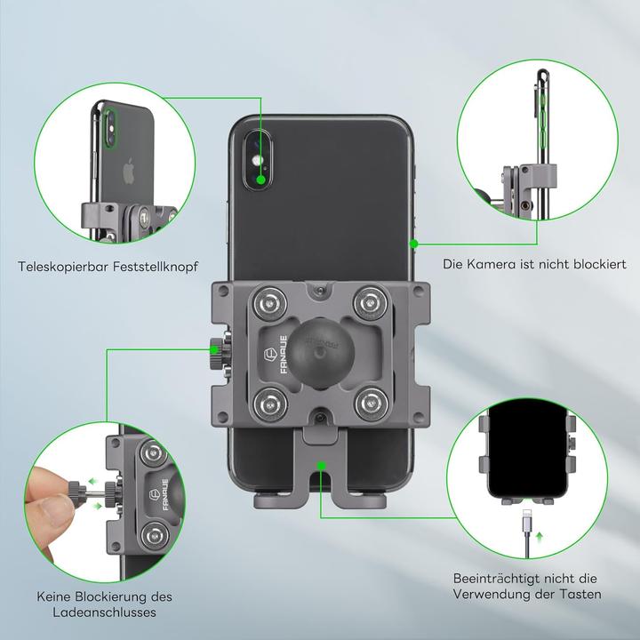 Produktbild Fanaue CPC-DG09SA Handyhalterung für Motorräder