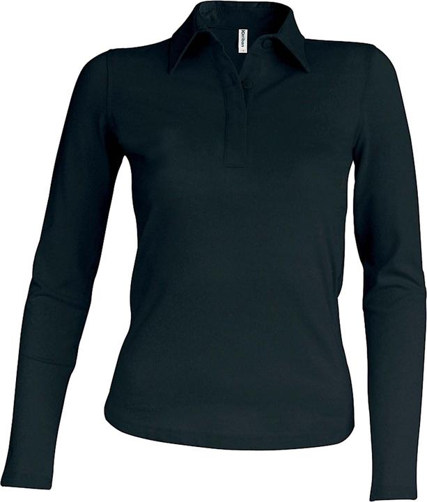 Produktbild Kariban Damen Poloshirt mit langen Ärmeln (XL)