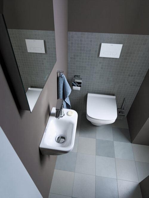 Produktbild Duravit splrandloses Wand-WC-Set Durastyle Rimless wei mit SoftClose WC-Sitz und Verdeckter Befes