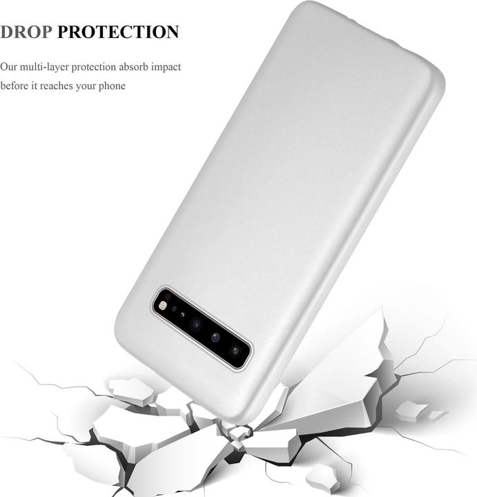 Actual product image Cadorabo TPU Matt Metallic Cover (Samsung Galaxy S10 5G)