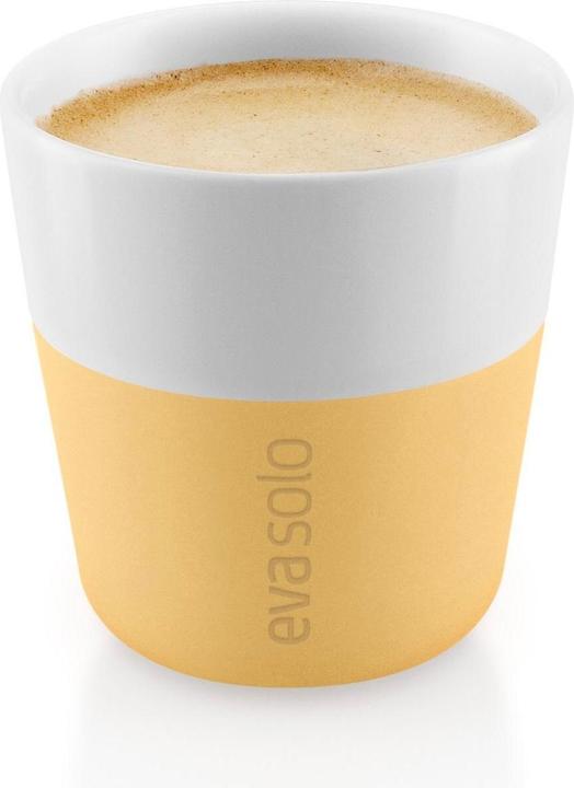 Produktbild Eva Solo Espressotasse 80 ml, 2 Stück, Gelb/Weiss (80 ml, 2 x)