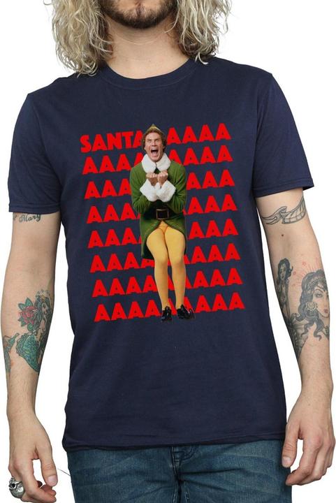 Produktbild Elf Buddy Santa Scream TShirt (XL)