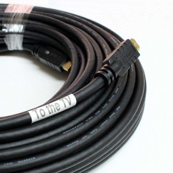 Produktbild PremiumCord HDMI - HDMI Kabel 15m schwarz (kphdmer15) (15 m, HDMI)