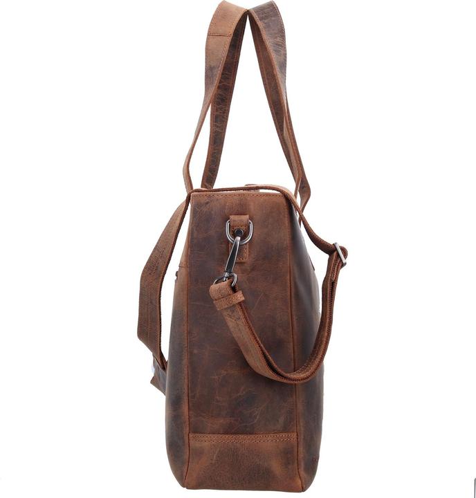 Image du produit Plevier Hopper shopper 15.6 inch bruin. (13 l)