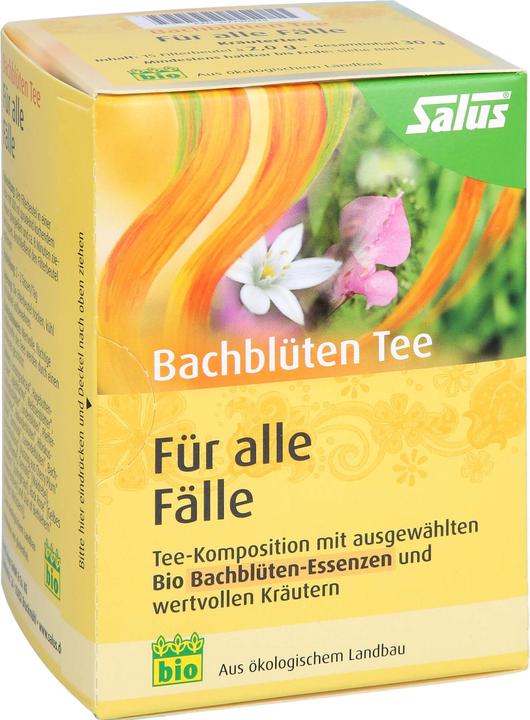 Actual product image Salus Bachblüten Tee Für alle Fälle Bio (30 g)