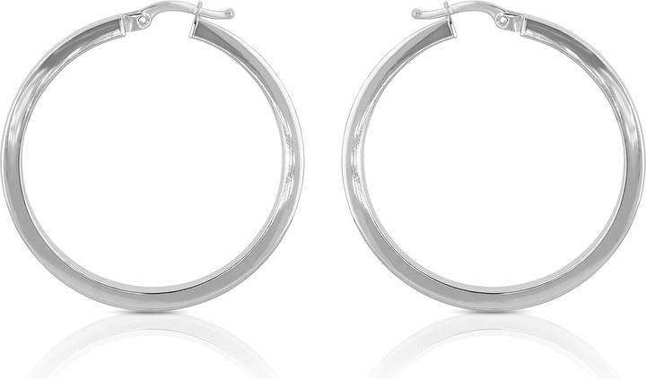 Produktbild Muau Creolen (Gelbgold, Weissgold, Rotgold oder Silber)