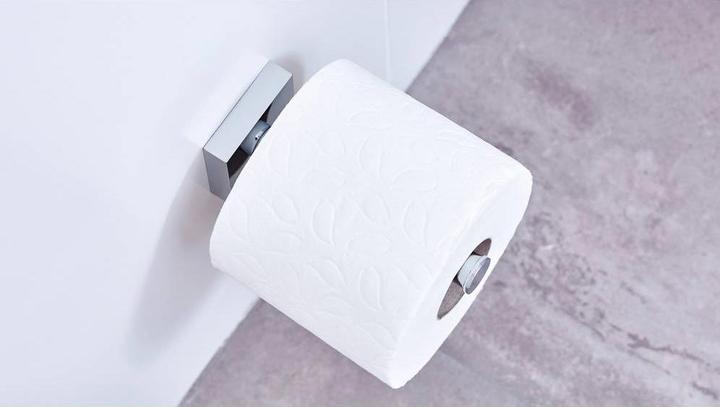 Actual product image tesa EKKRO WC replacement roll holder incl. adhesive solution without drilling