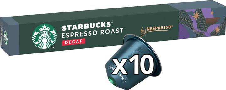 Image du produit Starbucks Capsules de café Décaféiné Espresso Roast 12 x 10 pièces (120 x Port.)