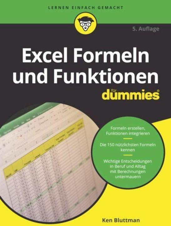 Actual product image Excel Formeln und Funktionen für Dummies (German, Ken Bluttman, Rainer G. Haselier, 2022)
