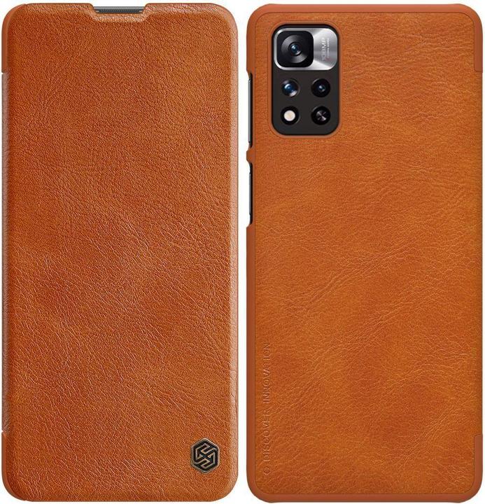 Image du produit Nillkin Qin Housse Etui Pour Xiaomi Redmi Note 11 Pro+ (Chine) / Redmi Note 11 Pro (Chine) / Mi11i Hyp (Xiaomi Redmi Note 11 Pro+ 5G)