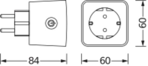 Produktbild Ledvance SMART+ NIGHTLIGHT Plug EU