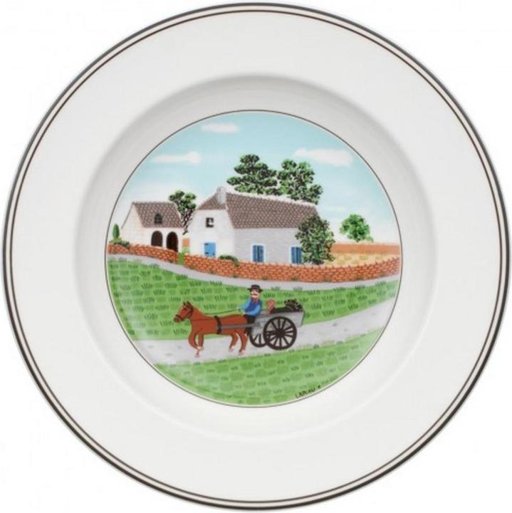 Suppenteller Bauer Design Naif (1 x, 21 cm)