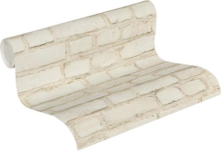 Immagine prodotto A.S. Création Pietre e struttura in look mattone vintage (53 x 1005 cm)