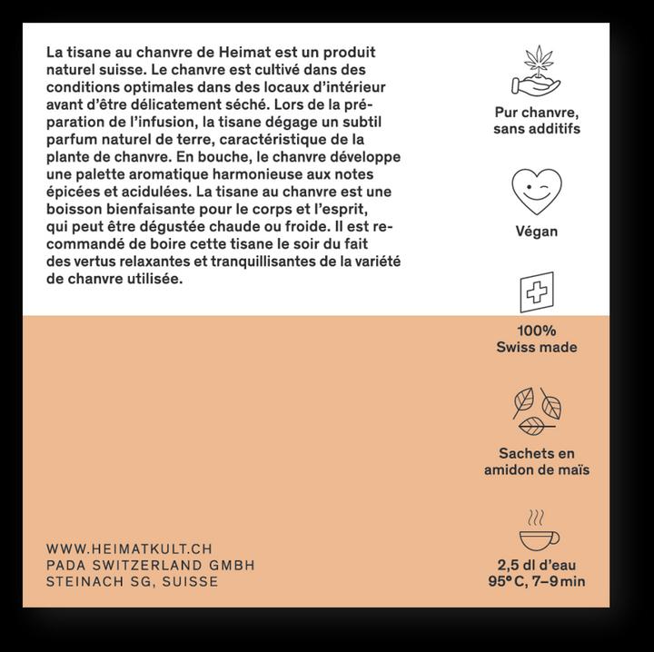 Actual product image Heimat Hemp Tea Dream (Good Night) (20 g)