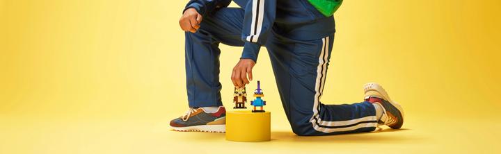 Produktbild LEGO Road Runner & Wile E. Coyote (40559, LEGO Brickheadz)