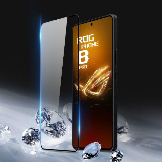 Actual product image Dux Ducis 10D-O Series Protective glass (1 Piece, Asus ROG Phone 8, Asus ROG Phone 8 Pro, Asus Zenfone 11 Ultra)