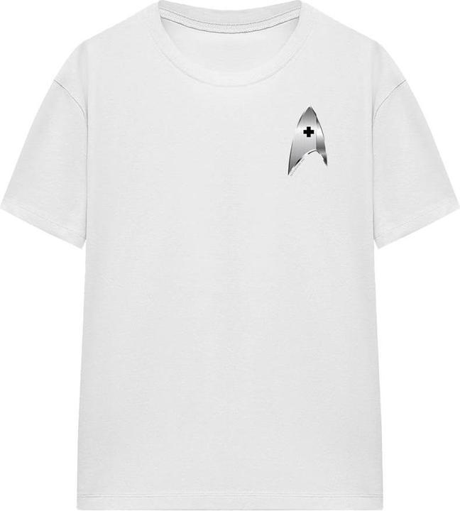 Actual product image Universal Textiles Unisex Adult Medical Badge T-Shirt (S)