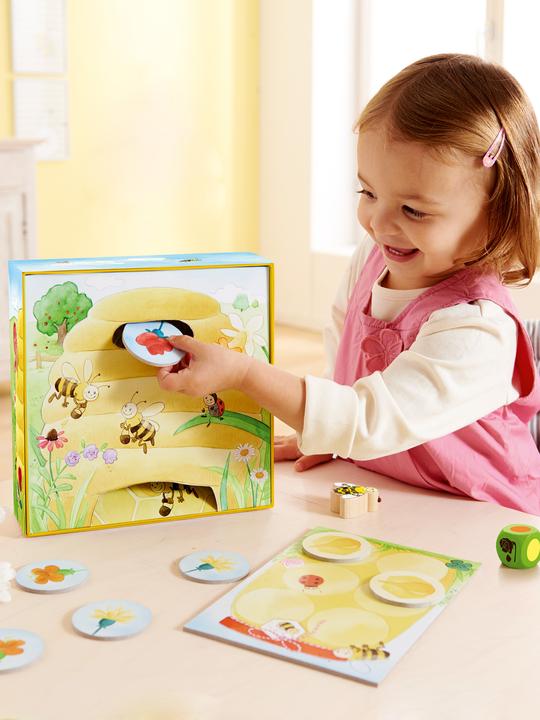 Image du produit Haba Mes premiers jeux - L'abeille Hanni (Néerlandais, Allemand, Anglais, Français, Italien, Espagnol)