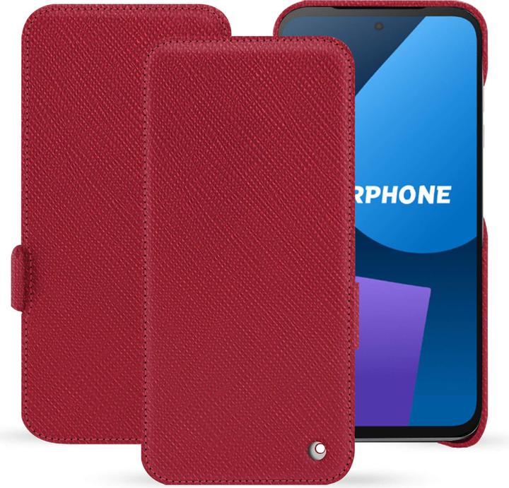 Actual product image Noreve Horizontal leather flap shell (OnePlus 5)